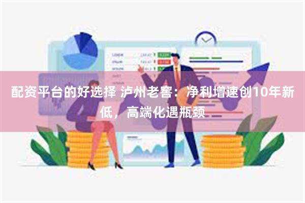 配资平台的好选择 泸州老窖：净利增速创10年新低，高端化遇瓶颈