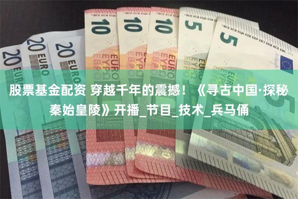 股票基金配资 穿越千年的震撼！《寻古中国·探秘秦始皇陵》开播_节目_技术_兵马俑